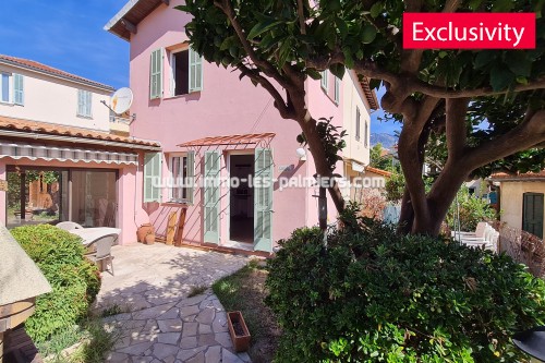 2/3 room type house located in roquebrune cap martin with garden and terrace