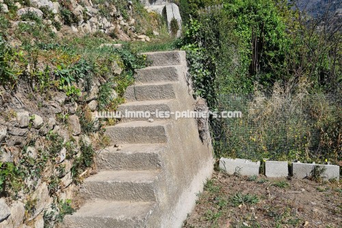 Image 4 : House located in Menton sector anonciade with terrace land and sea view