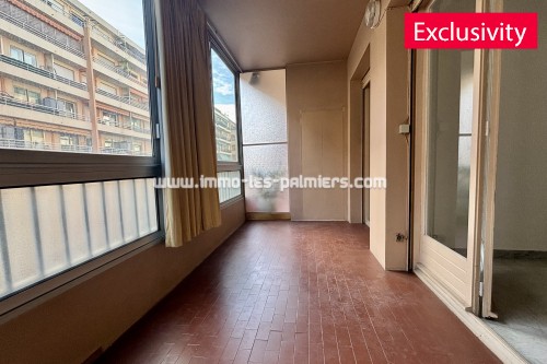 Image 1 : Studio apartment in Carnolès town centre with veranda