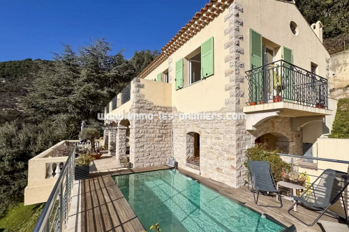 Villa avec vue sur mer et monaco